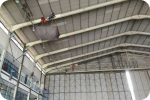 SAR DESIGN BUILD - re-Painting Hanggar Travira Air