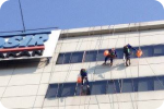 SAR DESIGN BUILD - Re-Sealent Fasade Indogrosir Kemayoran