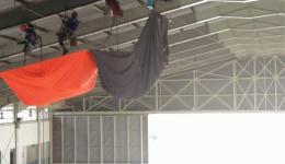SAR DESIGN BUILD - re-Painting Hanggar Travira Air